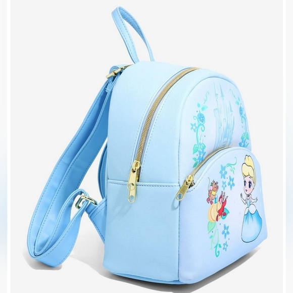 Loungefly Disney Cinderella Chibi Character Mini Backpack & Flap Wallet main image 6